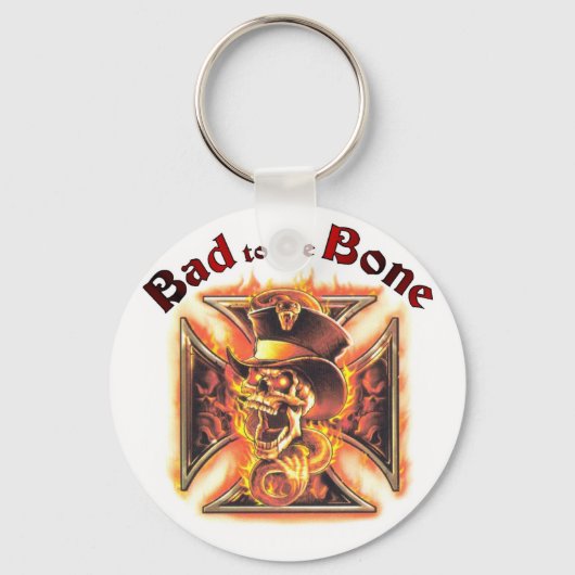 Slecht voor het bot sleutelhanger (Voorkant)