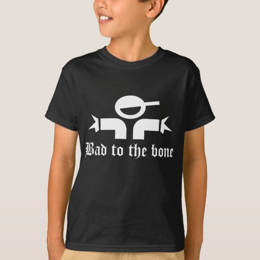 Slecht voor het bot t-shirt (Voorkant)