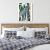 Slecht water in het National Monument (Death Valle Canvas Afdruk (Insitu (Slaapkamer))