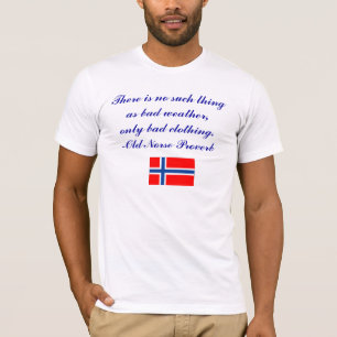 Slecht weer is er niet. t-shirt