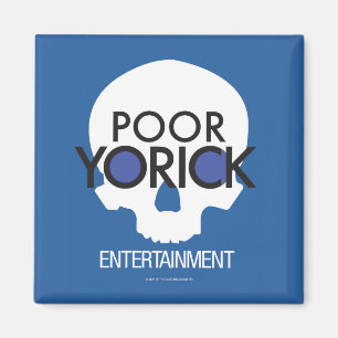 Slecht Yorick Entertainment logo Magneet