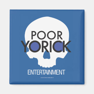 Slecht Yorick Entertainment logo Magneet