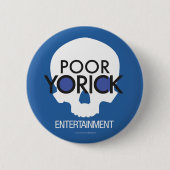 Slecht Yorick Entertainment logo Ronde Button 5,7 Cm (Voorkant)