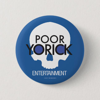 Slecht Yorick Entertainment logo Ronde Button 5,7 Cm