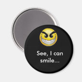 Slecht, zie je, ik kan lachen... magneet (Voorkant / Achterkant)