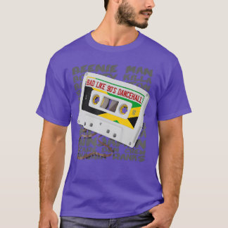 Slecht zoals 90s Dancehall Oude School Reggae Muzi T-shirt
