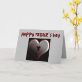 Slechte, afwezige of dodelijke Vaderdag-Kaart Kaart (Gele Bloem)