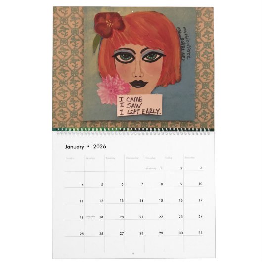 Slechte agenda voor meisjes kalender (Jan 2026)