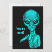 Slechte Alien, jij bent de volgende! (Voorkant)