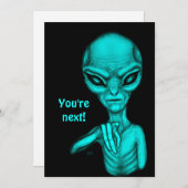 Slechte Alien, jij bent de volgende! (Voorkant / Achterkant)