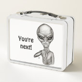 Slechte Alien, jij bent de volgende! (Achterkant)