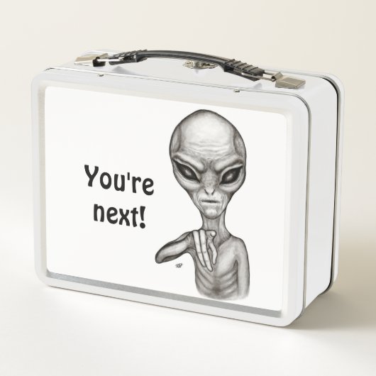 Slechte Alien, jij bent de volgende! (Achterkant)