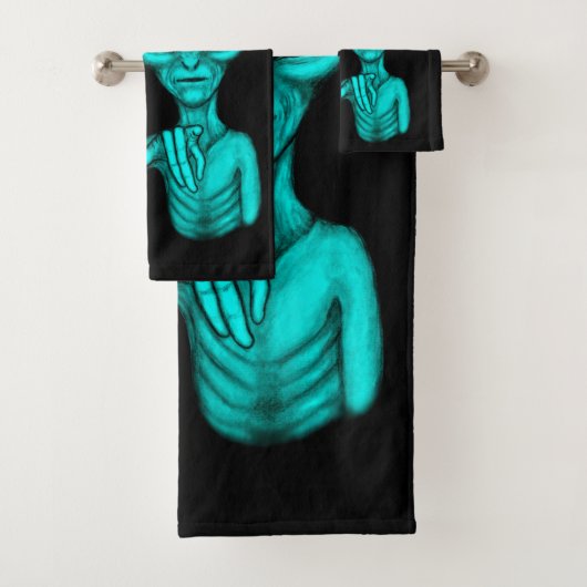 Slechte Alien, jij bent de volgende! Bad Handdoek (Insitu)