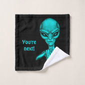 Slechte Alien, jij bent de volgende! Bad Handdoek (Wasdoekje)