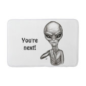 Slechte Alien, jij bent de volgende! Badmat (Voorkant)