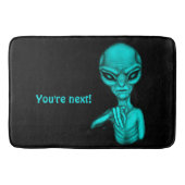 Slechte Alien, jij bent de volgende! Badmat (Voorkant)