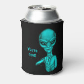 Slechte Alien, jij bent de volgende! Blikjeskoeler (Blikje Achterkant)