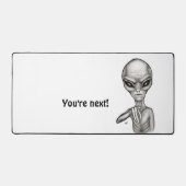 Slechte Alien, jij bent de volgende! Bureaumat (Voorkant)