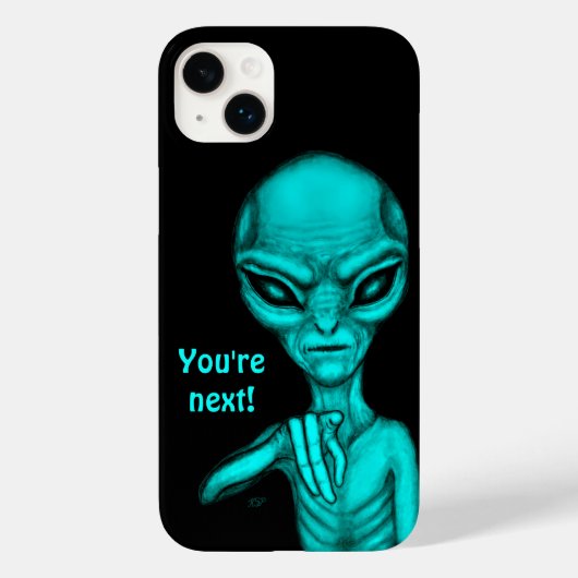 Slechte Alien, jij bent de volgende! Case-Mate iPhone Case (Achterkant)