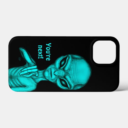 Slechte Alien, jij bent de volgende! Case-Mate iPhone Case (Achterkant (horizontaal))
