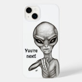 Slechte Alien, jij bent de volgende! Case-Mate iPhone Case (Achterkant)