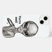 Slechte Alien, jij bent de volgende! Case-Mate iPhone Case (Achterkant (horizontaal))