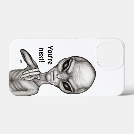 Slechte Alien, jij bent de volgende! Case-Mate iPhone Case (Achterkant (horizontaal))