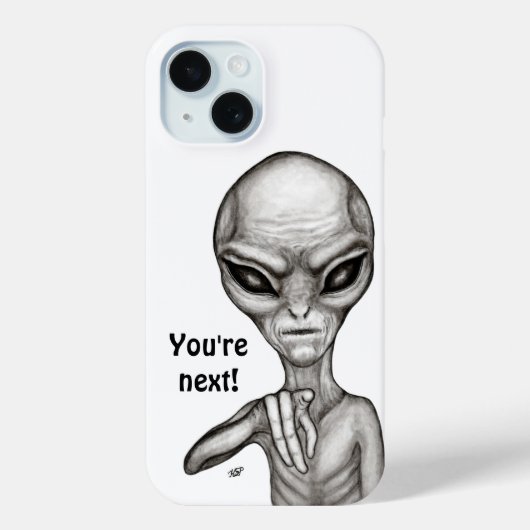 Slechte Alien, jij bent de volgende! Case-Mate iPhone Case (Achterkant)
