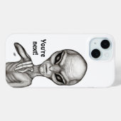 Slechte Alien, jij bent de volgende! Case-Mate iPhone Case (Achterkant (horizontaal))