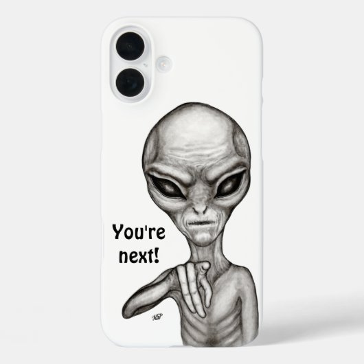 Slechte Alien, jij bent de volgende! Case-Mate iPhone Case (Achterkant)