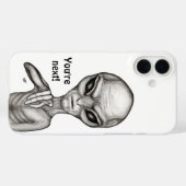 Slechte Alien, jij bent de volgende! Case-Mate iPhone Case (Achterkant (horizontaal))
