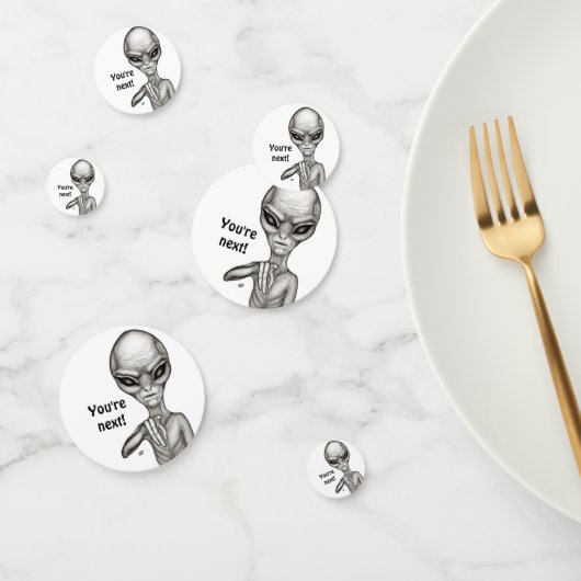 Slechte Alien, jij bent de volgende! Confetti (Groep)