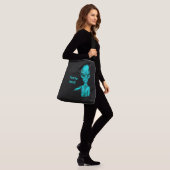 Slechte Alien, jij bent de volgende! Crossbody Tas (Op model)