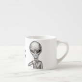 Slechte Alien, jij bent de volgende! Espresso Kop (Rechts)