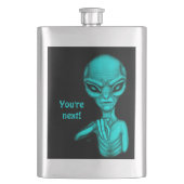 Slechte Alien, jij bent de volgende! Flacon (Voorkant)