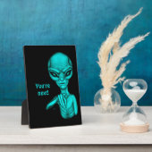 Slechte Alien, jij bent de volgende! Fotoplaat (Zijkant)