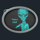 Slechte Alien, jij bent de volgende! Gesp<br><div class="desc">Grijze Alien,  Bad Alien,  je bent de volgende! In zwarte en groene stijl,  Fantasy Art Pencil Tekening door Krisi ArtKSZP >> Meer producten in winkelrubriek >> Alien >> Slechte Alien in zwart en groen.</div>