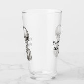 Slechte Alien, jij bent de volgende! Glas (Rechts)