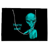 Slechte Alien, jij bent de volgende! Groot Cadeauzakje (Achterkant)