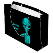 Slechte Alien, jij bent de volgende! Groot Cadeauzakje (Achterkant Gekanteld)