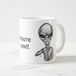 Slechte Alien, jij bent de volgende! Grote Koffiekop