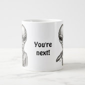 Slechte Alien, jij bent de volgende! Grote Koffiekop (Voorkant)