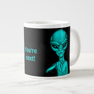 Slechte Alien, jij bent de volgende! Grote Koffiekop