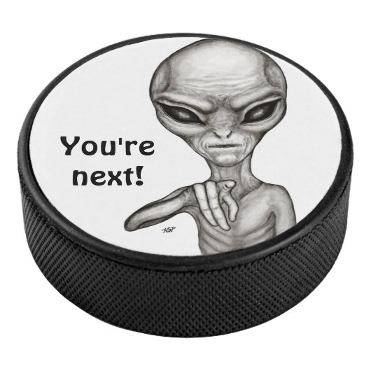 Slechte Alien, jij bent de volgende! Hockey Puck (3/4)