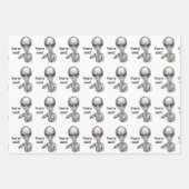 Slechte Alien, jij bent de volgende! Inpakpapier Vel (Voorkant 2)