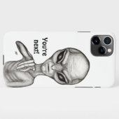 Slechte Alien, jij bent de volgende! iPhone Hoesje (Achterkant horizontaal)