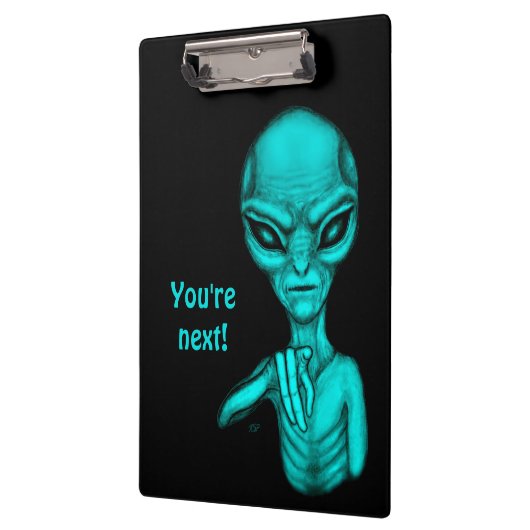 Slechte Alien, jij bent de volgende! Klembord (Links)