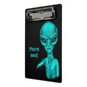 Slechte Alien, jij bent de volgende! Klembord (Angled2)