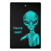 Slechte Alien, jij bent de volgende! Klembord (Achterkant)