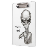 Slechte Alien, jij bent de volgende! Klembord (Links)